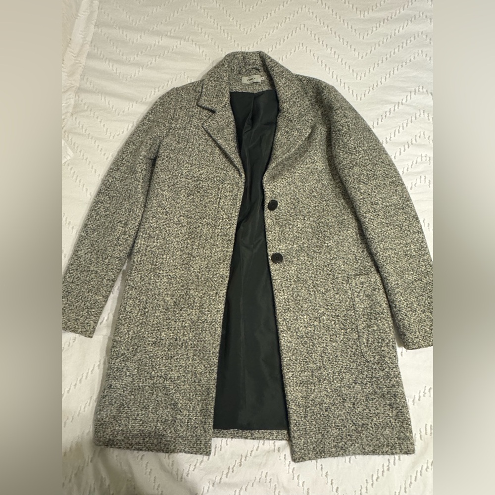 Only Women's Gray Wool Blend Coat